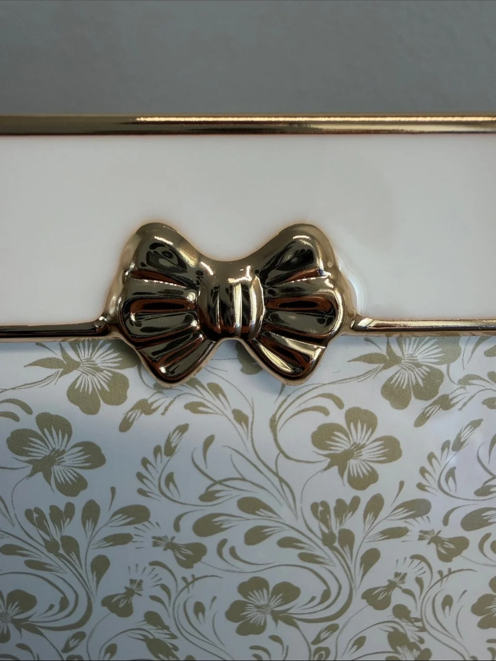 Sheffield Home | Cottage Chic Coquette Gold Trim Picture Frames ~ Set of 2